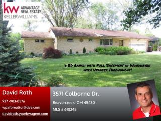 3571 Colborne Dr, Dayton, OH 45430-1307