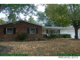 1635 Sunrise Dr, Lima OH  45805-4066 exterior
