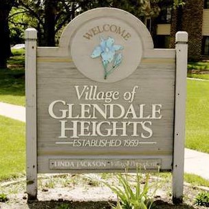 1002 Spruce St, Glendale Heights IL  60139-3706 exterior
