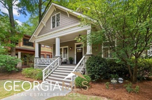 1074 Colquitt Ave, Atlanta GA  30307-1922 exterior