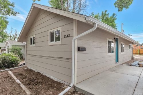 1542 Yosemite St, Denver CO  80220-5402 exterior