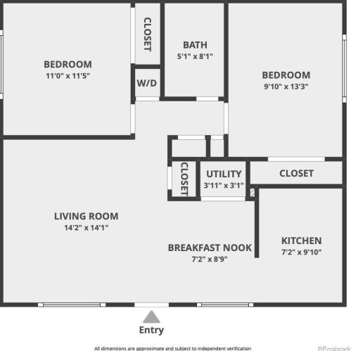 9005 Lehigh Ave, Denver CO  80237-1958 exterior