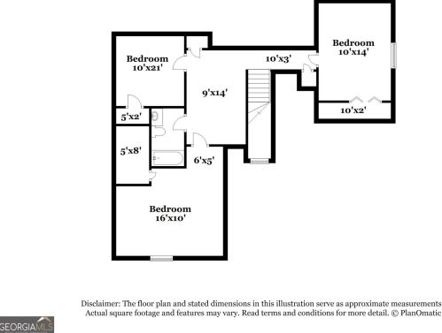 6641 Chesepeake Pt, Rex GA  30273-2236 exterior