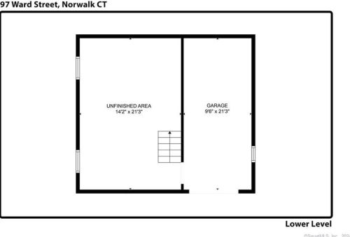 97 Ward St, Norwalk CT  06851-2827 exterior