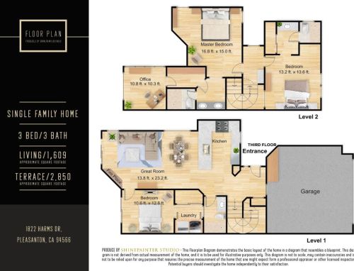 1822 Harms Dr, Pleasanton, CA 94566-8436