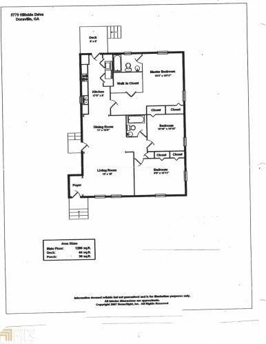 5779 Hillside Ave, Atlanta GA  30340-4325 exterior
