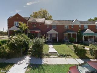 2647 Oswego Ave, Baltimore MD  21215-7054 exterior