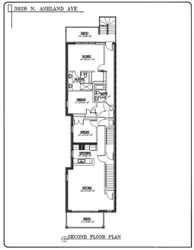 3928 Ashland Ave, Chicago IL  60613-2508 exterior