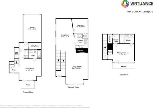 1931 Clark St, Chicago IL  60616-1888 exterior