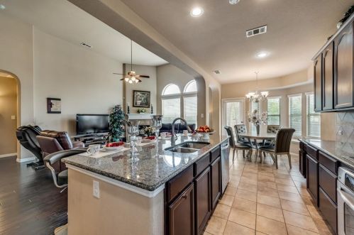 1500 Grassy View Dr, Fort Worth TX  76177-7550 exterior
