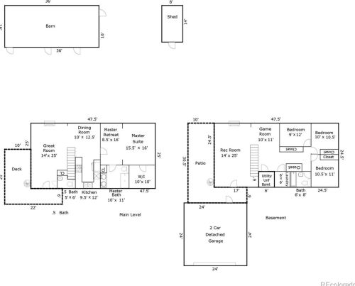 940 Pinewicket Way, Parker CO  80138-4411 exterior