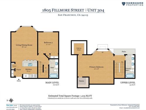 1805 Fillmore St, San Francisco CA  94115-3193 exterior