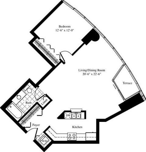 420 Waterside Dr, Chicago IL  60601-4700 exterior