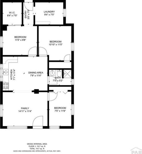 1031 Pine St, Pueblo CO  81004-2507 exterior