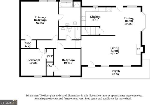 61 Brushy Mountain Rd, Rockmart, GA 30153-0038