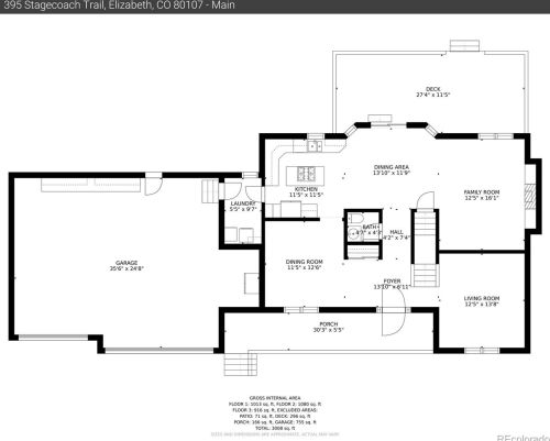 395 Stagecoach Trl, Elizabeth CO  80107-8538 exterior
