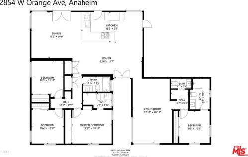 2854 Orange Ave, Anaheim CA  92804-3235 exterior