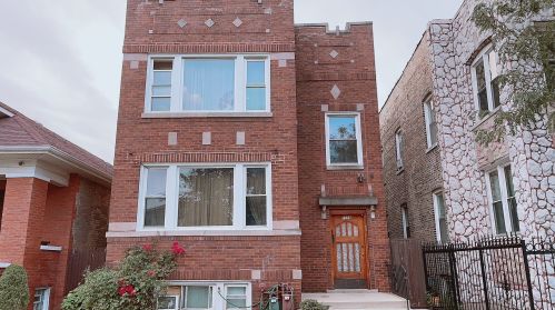 6136 Mozart St, Chicago IL  60659-2539 exterior