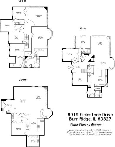 6919 Fieldstone Dr, Willowbrook IL  60527-5295 exterior