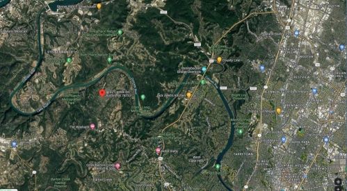 1102 Castile Rd, Austin TX  78733-2518 exterior