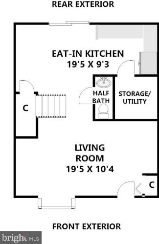1101 Sandy Hollow Ct, Silver Spring MD 20905-6050 exterior