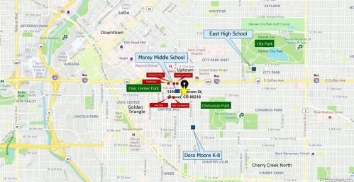 1390 Emerson St, Denver CO  80218-1825 exterior