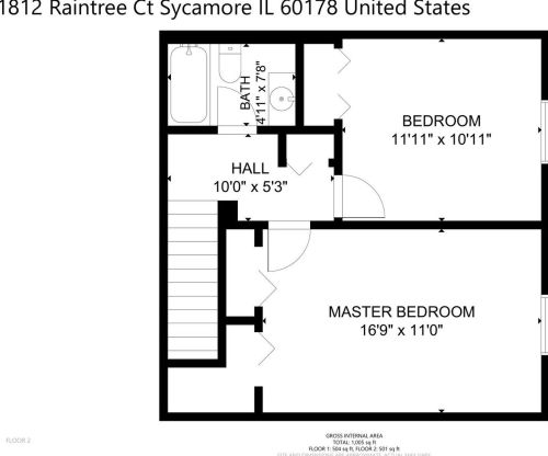 1812 Raintree Ct, Sycamore IL  60178-2734 exterior