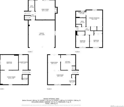 16628 Stanford Pl, Aurora CO 80015-1666 exterior