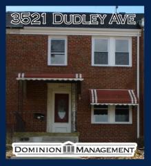 3521 Dudley Ave, Baltimore MD  21213-1814 exterior