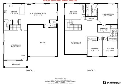 95-1085 Keni St, Mililani, HI 96789