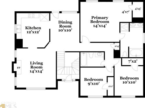 6780 Bells Landing Pl, Rex GA  30273-2262 exterior