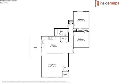 2919 Rayswood Dr, Carrollton TX 75007-5754 exterior