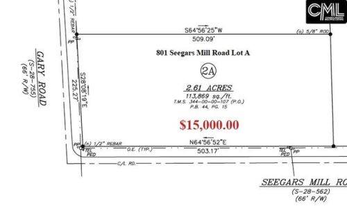 801 Seegars Mill Rd, Red Hill, SC 29020-8132