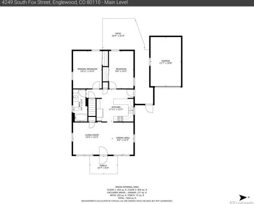 4249 Fox St, Englewood CO  80110-4566 exterior