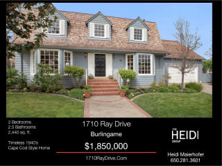 1710 Ray Dr, Burlingame, CA 94010-4624