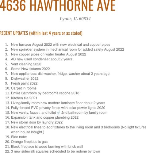 4636 Hawthorne Ave, Lyons IL  60534-1756 exterior