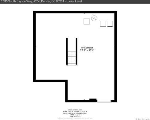 2685 Dayton Way, Denver CO  80231-3958 exterior