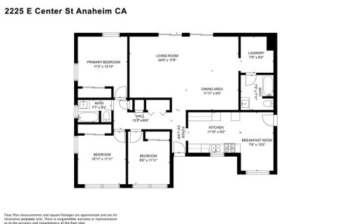 2225 Center St, Anaheim CA  92806-3606 exterior
