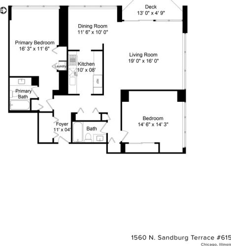 1560 Sandburg Ter, Chicago IL  60610-1313 exterior