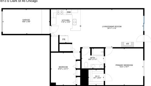 1813 Clark St, Chicago IL  60616-1658 exterior