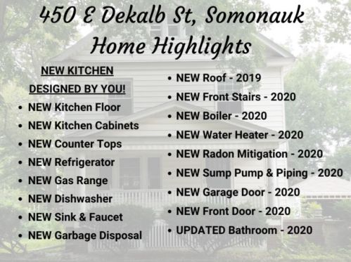 450 Dekalb St, Somonauk, IL 60552-9105
