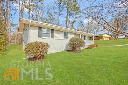 4027 Ester Dr, Atlanta GA  30331-4359 exterior