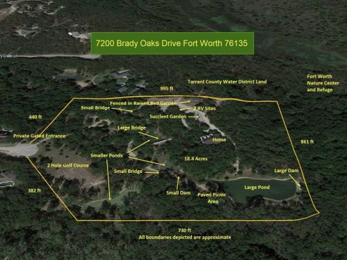 7200 Brady Oaks Dr, Fort Worth TX  76135-9055 exterior