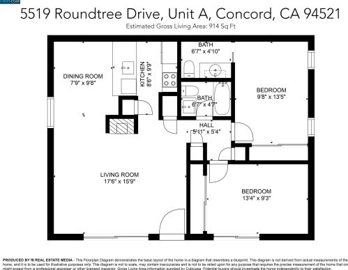 5519 Roundtree Dr, Concord CA  94521-7982 exterior