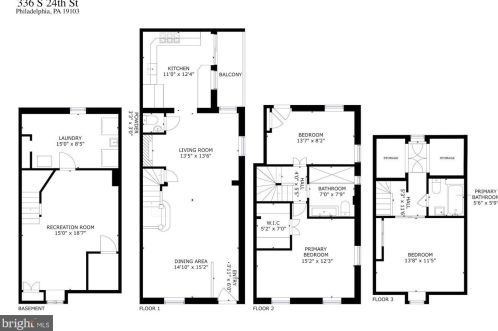 336 24th St, Philadelphia PA  19103-6431 exterior