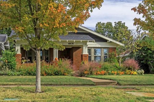 4608 Birchman Ave, Fort Worth TX  76107-5418 exterior