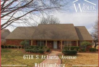 6718 Atlanta Ave, Tulsa OK  74136-4301 exterior