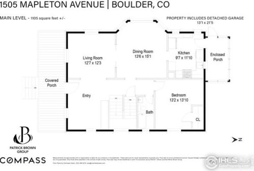 1505 Mapleton Ave, Boulder CO  80304-4225 exterior