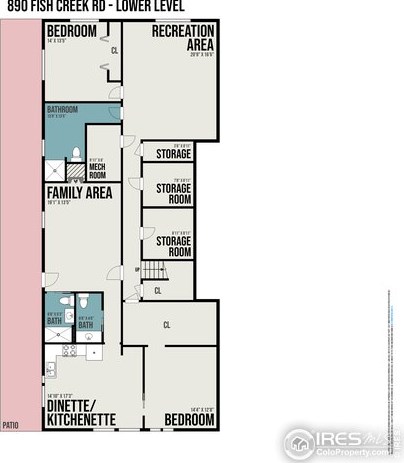 890 Fish Creek Rd, Estes Park CO 80517-5462 exterior