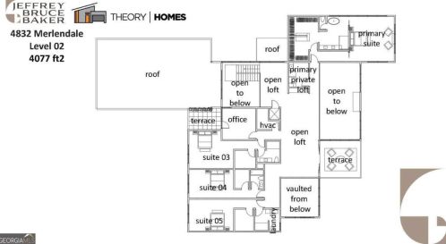 4832 Merlendale Dr, Atlanta GA  30327-4932 exterior